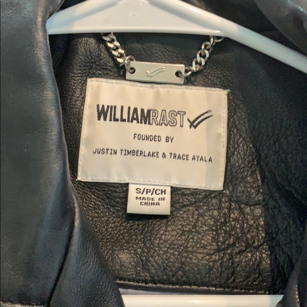 William Rast Leather Jacket - Picture 2 of 6